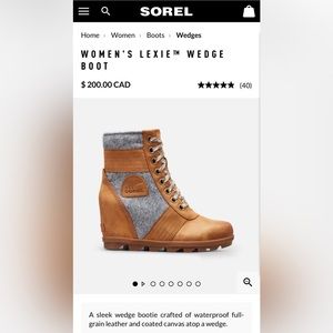 Sorel Wedge Boots